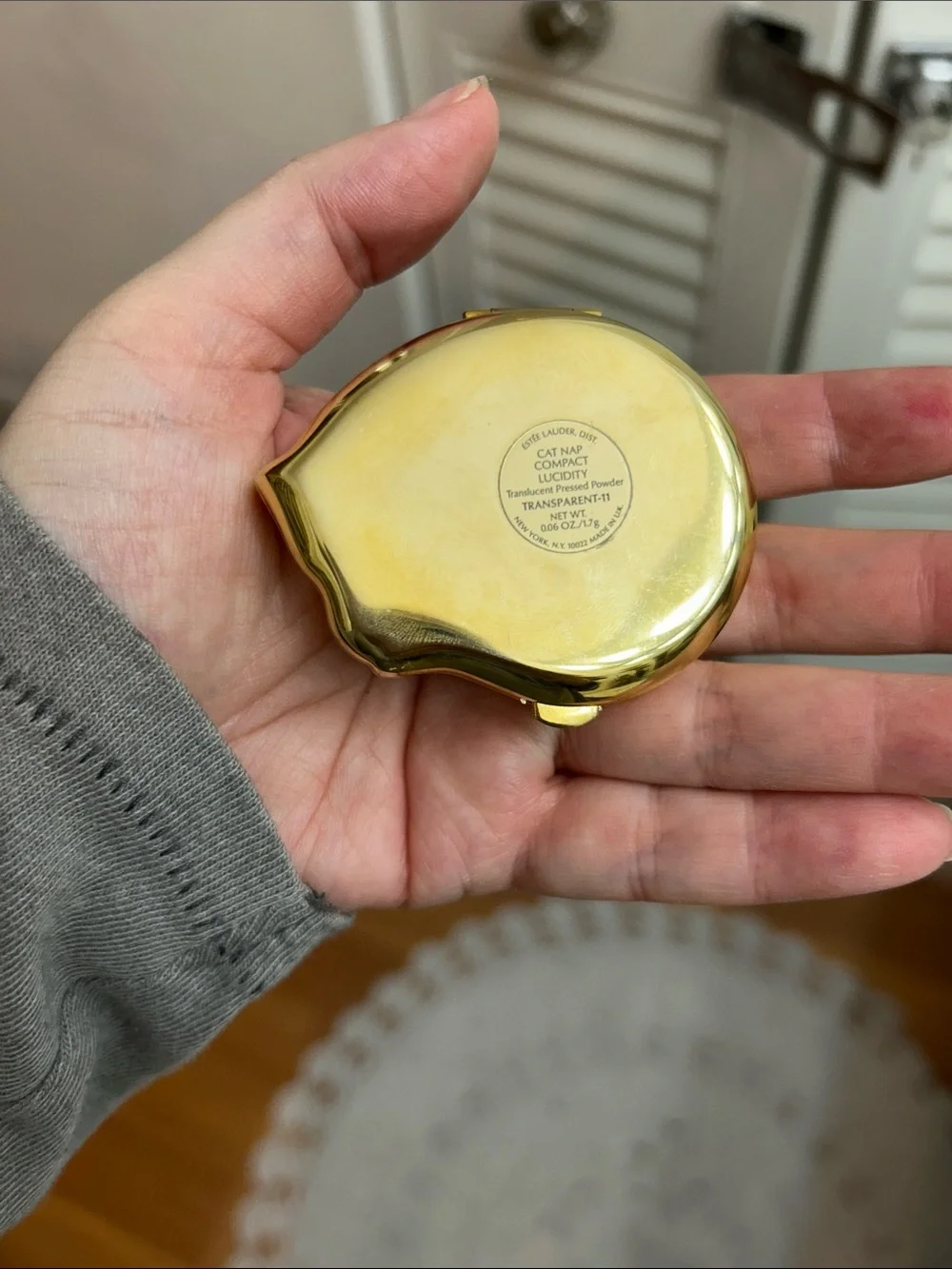 Vintage RARE 1996 Estee Lauder Lucidity Translucent Pressed Powder Compact